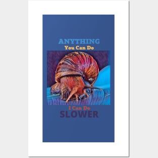 Anything You Can Do I Can Do Slower Posters and Art